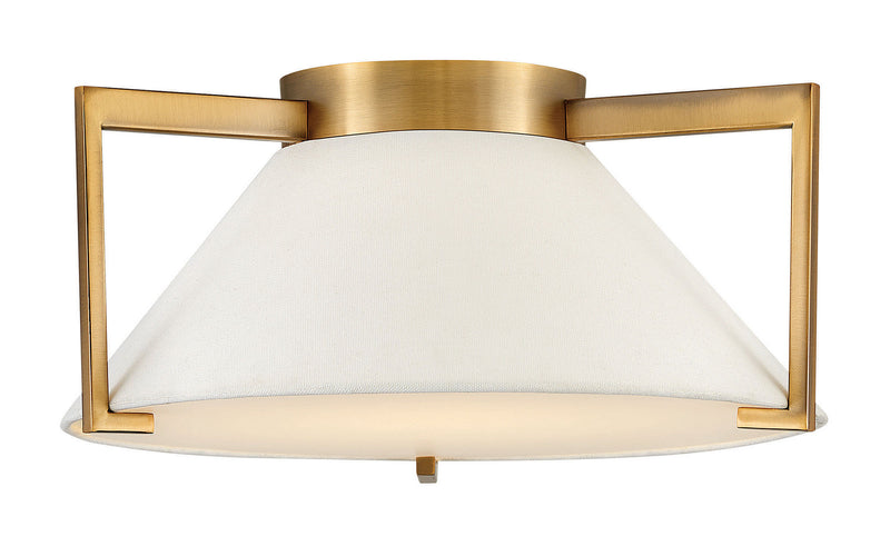 Hinkley - 3721BR - LED Flush Mount - Calla - Brushed Bronze