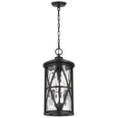 Three Light Outdoor Pendant<br /><span style="color:#4AB0CE;">Entrega: 4-10 dias en USA</span><br /><span style="color:#4AB0CE;font-size:60%;">PREGUNTE POR ENTREGA EN PANAMA</span><br />Collection: Millbrooke<br />Finish: Antique Bronze