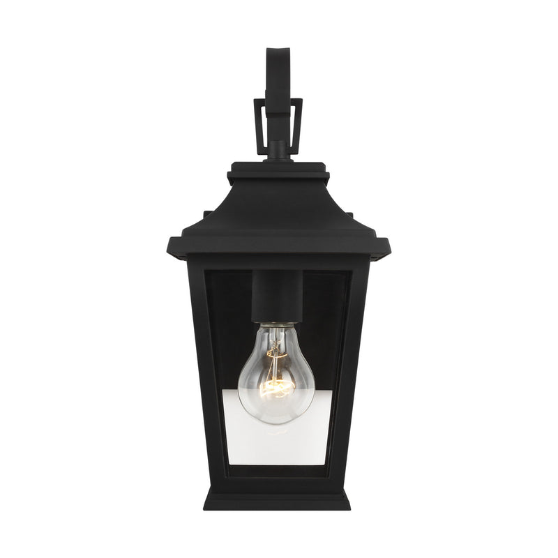 One Light Lantern<br /><span style="color:#4AB0CE;">Entrega: 4-10 dias en USA</span><br /><span style="color:#4AB0CE;font-size:60%;">PREGUNTE POR ENTREGA EN PANAMA</span><br />Collection: Warren<br />Finish: Textured Black