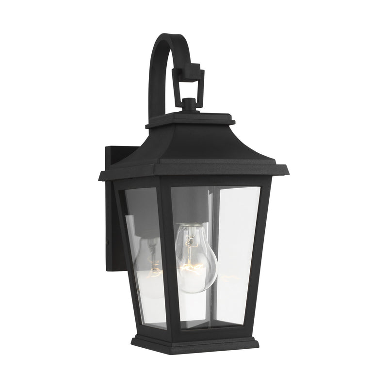 One Light Lantern<br /><span style="color:#4AB0CE;">Entrega: 4-10 dias en USA</span><br /><span style="color:#4AB0CE;font-size:60%;">PREGUNTE POR ENTREGA EN PANAMA</span><br />Collection: Warren<br />Finish: Textured Black