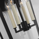 Four Light Lantern<br /><span style="color:#4AB0CE;">Entrega: 4-10 dias en USA</span><br /><span style="color:#4AB0CE;font-size:60%;">PREGUNTE POR ENTREGA EN PANAMA</span><br />Collection: Warren<br />Finish: Textured Black