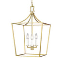 Visual Comfort Studio - CC1003BBS - Three Light Lantern - Southold - Burnished Brass