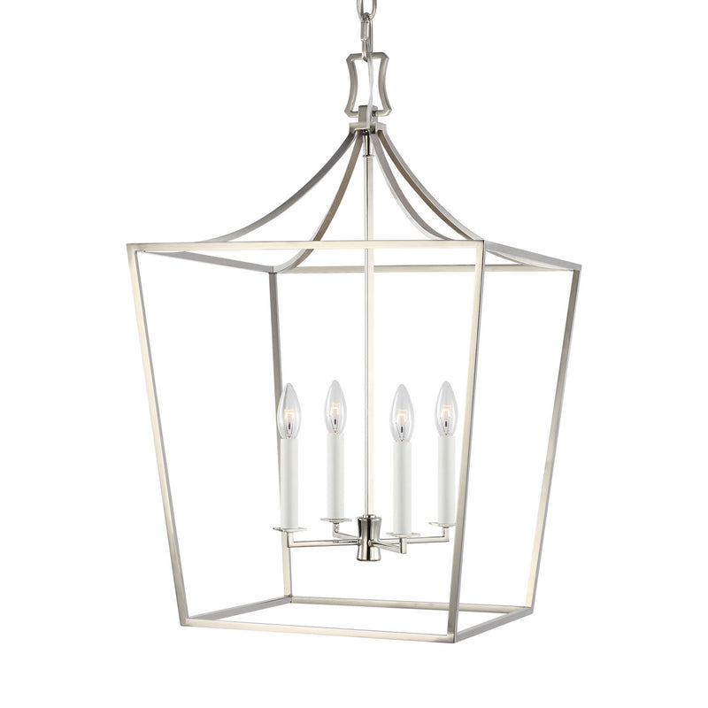 Visual Comfort Studio - CC1014PN - Four Light Lantern - Southold - Polished Nickel