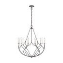 12 Light Chandelier<br /><span style="color:#4AB0CE;">Entrega: 4-10 dias en USA</span><br /><span style="color:#4AB0CE;font-size:60%;">PREGUNTE POR ENTREGA EN PANAMA</span><br />Collection: Richmond<br />Finish: Weathered Galvanized