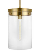 Visual Comfort Studio - CP1011BBS - One Light Pendant - Garrett - Burnished Brass