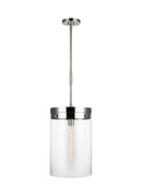 One Light Pendant<br /><span style="color:#4AB0CE;">Entrega: 4-10 dias en USA</span><br /><span style="color:#4AB0CE;font-size:60%;">PREGUNTE POR ENTREGA EN PANAMA</span><br />Collection: Garrett<br />Finish: Polished Nickel