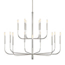 Visual Comfort Studio - EC10015PN - 15 Light Chandelier - Brianna - Polished Nickel