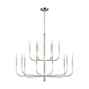 15 Light Chandelier<br /><span style="color:#4AB0CE;">Entrega: 4-10 dias en USA</span><br /><span style="color:#4AB0CE;font-size:60%;">PREGUNTE POR ENTREGA EN PANAMA</span><br />Collection: Brianna<br />Finish: Polished Nickel