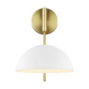 One Light Wall Sconce<br /><span style="color:#4AB0CE;">Entrega: 9-10 semanas en USA</span><br /><span style="color:#4AB0CE;font-size:60%;">PREGUNTE POR ENTREGA EN PANAMA</span><br />Collection: Jane<br />Finish: Matte White