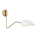 One Light Wall Sconce<br /><span style="color:#4AB0CE;">Entrega: 9-10 semanas en USA</span><br /><span style="color:#4AB0CE;font-size:60%;">PREGUNTE POR ENTREGA EN PANAMA</span><br />Collection: Jane<br />Finish: Matte White