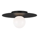 One Light Flush Mount<br /><span style="color:#4AB0CE;">Entrega: 4-10 dias en USA</span><br /><span style="color:#4AB0CE;font-size:60%;">PREGUNTE POR ENTREGA EN PANAMA</span><br />Collection: Nodes<br />Finish: Midnight Black