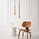 Visual Comfort Studio - KP1011BBS - One Light Pendant - Nodes - Burnished Brass