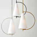 Visual Comfort Studio - KP1041BBS - One Light Pendant - Gesture - Burnished Brass