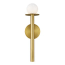 Visual Comfort Studio - KW1001BBS - One Light Wall Sconce - Nodes - Burnished Brass
