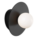 One Light Wall Sconce<br /><span style="color:#4AB0CE;">Entrega: 4-10 dias en USA</span><br /><span style="color:#4AB0CE;font-size:60%;">PREGUNTE POR ENTREGA EN PANAMA</span><br />Collection: Nodes<br />Finish: Midnight Black
