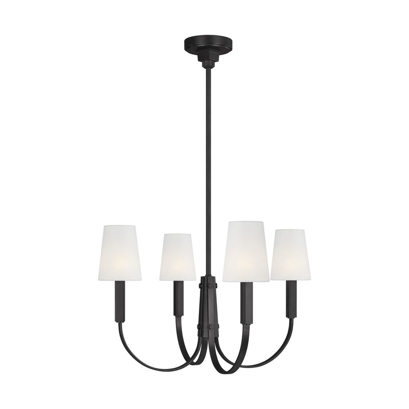 Four Light Chandelier<br /><span style="color:#4AB0CE;">Entrega: 4-10 dias en USA</span><br /><span style="color:#4AB0CE;font-size:60%;">PREGUNTE POR ENTREGA EN PANAMA</span><br />Collection: Logan<br />Finish: Aged Iron