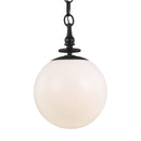 Visual Comfort Studio - TP1031AI - One Light Pendant - Capri - Aged Iron