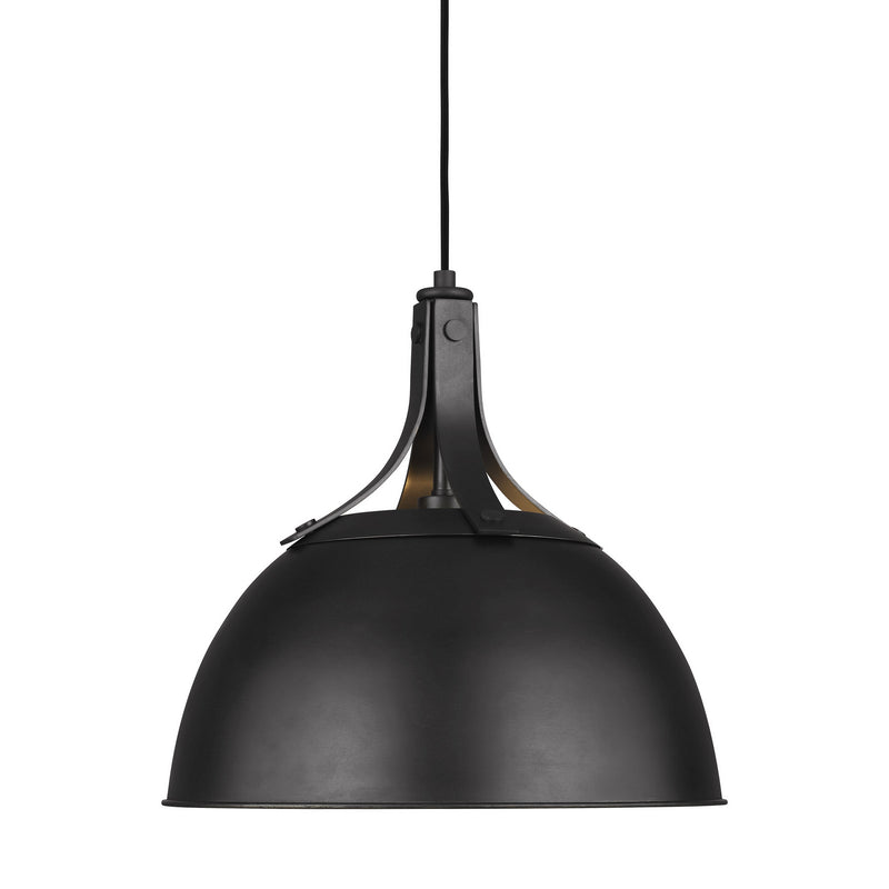 One Light Pendant<br /><span style="color:#4AB0CE;">Entrega: 4-10 dias en USA</span><br /><span style="color:#4AB0CE;font-size:60%;">PREGUNTE POR ENTREGA EN PANAMA</span><br />Collection: Logan<br />Finish: Aged Iron