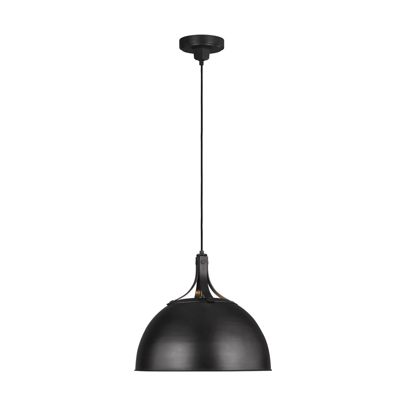 One Light Pendant<br /><span style="color:#4AB0CE;">Entrega: 4-10 dias en USA</span><br /><span style="color:#4AB0CE;font-size:60%;">PREGUNTE POR ENTREGA EN PANAMA</span><br />Collection: Logan<br />Finish: Aged Iron