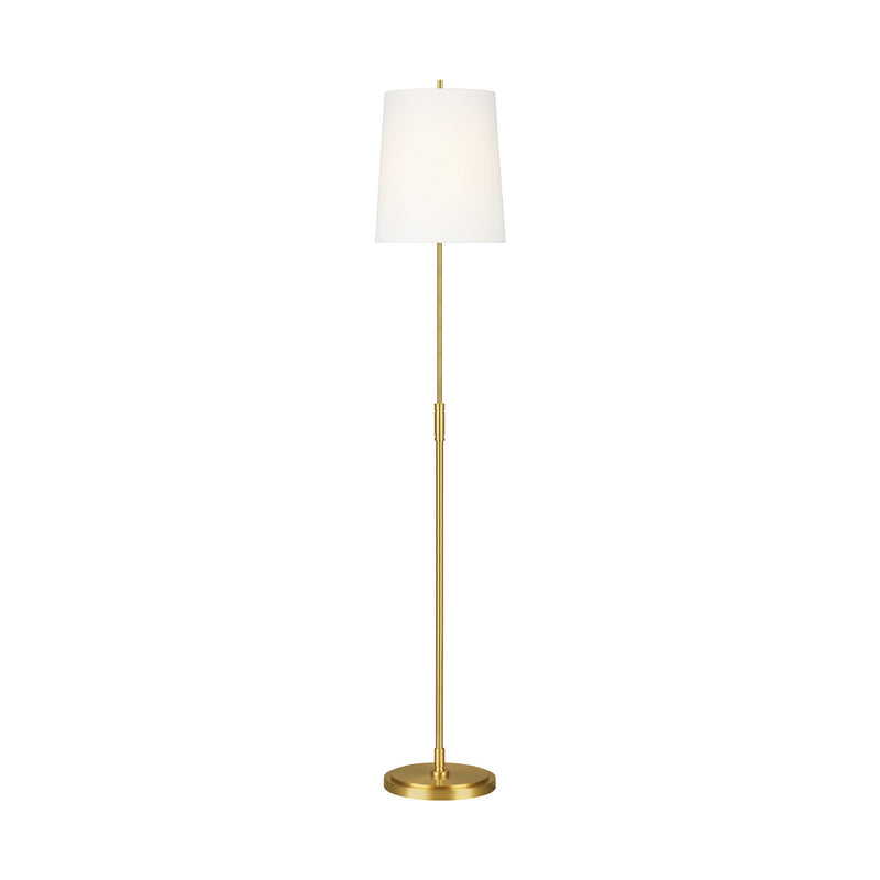 One Light Floor Lamp<br /><span style="color:#4AB0CE;">Entrega: 7-8 semanas en USA</span><br /><span style="color:#4AB0CE;font-size:60%;">PREGUNTE POR ENTREGA EN PANAMA</span><br />Collection: Beckham Classic<br />Finish: Burnished Brass