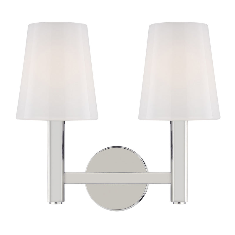 Visual Comfort Studio - TV1122PN - Two Light Vanity - Logan - Polished Nickel