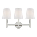 Visual Comfort Studio - TV1133PN - Three Light Vanity - Logan - Polished Nickel