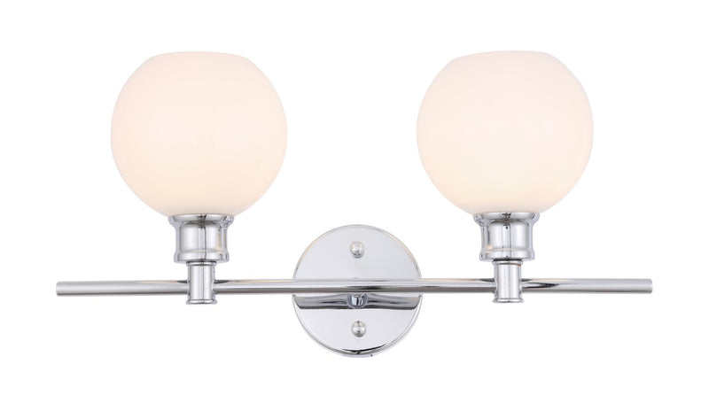 Elegant Lighting - LD2315C - Two Light Wall Sconce - Collier - Chrome