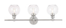 Elegant Lighting - LD2318C - Three Light Wall Sconce - Collier - Chrome