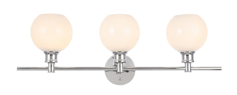 Elegant Lighting - LD2319C - Three Light Wall Sconce - Collier - Chrome