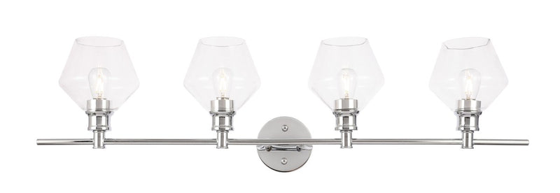 Elegant Lighting - LD2320C - Four Light Wall Sconce - Gene - Chrome