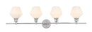 Elegant Lighting - LD2321C - Four Light Wall Sconce - Gene - Chrome