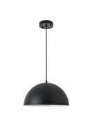 Elegant Lighting - LD4023D14BK - One Light Pendant - Forte - black