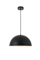 Elegant Lighting - LD4025D16BK - One Light Pendant - Forte - black