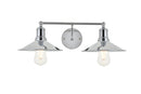 Elegant Lighting - LD4033W21C - Two Light Wall Sconce - Etude - Chrome
