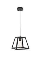 Elegant Lighting - LD4061D10BK - One Light Pendant - Resolute - black