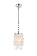 Elegant Lighting - LD5050D6C - One Light Pendant - Selene - Chrome