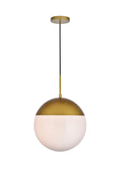 Elegant Lighting - LD6048BR - One Light Pendant - Eclipse - Brass