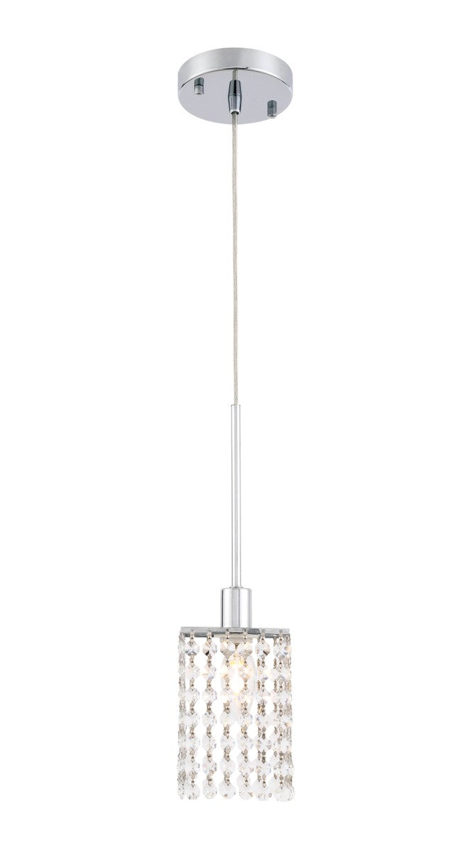 Elegant Lighting - LD7500C - One Light Pendant - Taylor - Chrome