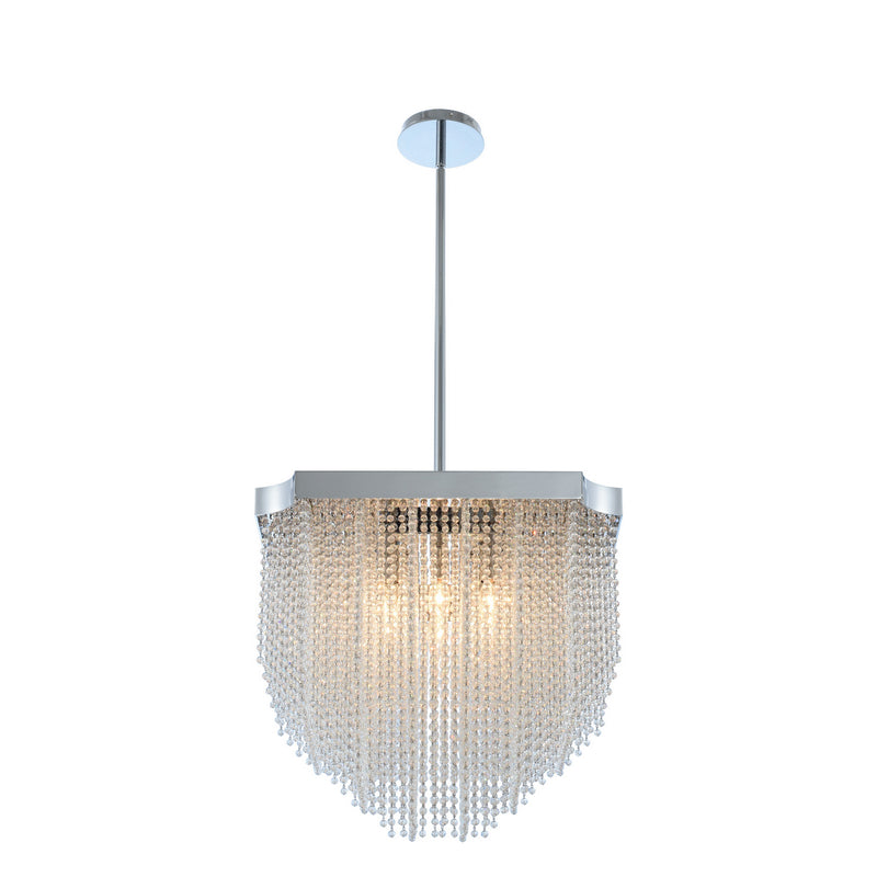 Eight Light Pendant<br /><span style="color:#4AB0CE;">Entrega: 4-10 dias en USA</span><br /><span style="color:#4AB0CE;font-size:60%;">PREGUNTE POR ENTREGA EN PANAMA</span><br />Collection: Tenda<br />Finish: Chrome