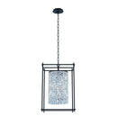 Allegri - 036150-052-FR001 - Four Light Foyer Pendant - Joni - Matte Black