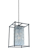 Allegri - 036151-052-FR001 - Six Light Foyer Pendant - Joni - Matte Black