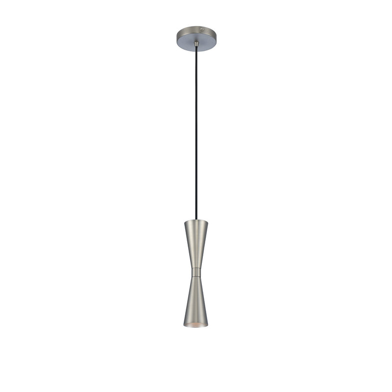 LED Mini Pendant<br /><span style="color:#4AB0CE;">Entrega: 4-10 dias en USA</span><br /><span style="color:#4AB0CE;font-size:60%;">PREGUNTE POR ENTREGA EN PANAMA</span><br />Collection: Milo<br />Finish: Satin Nickel