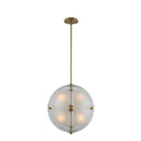 Kalco - 509752WB - LED Pendant - Sussex - Winter Brass