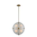 Kalco - 509752WB - LED Pendant - Sussex - Winter Brass
