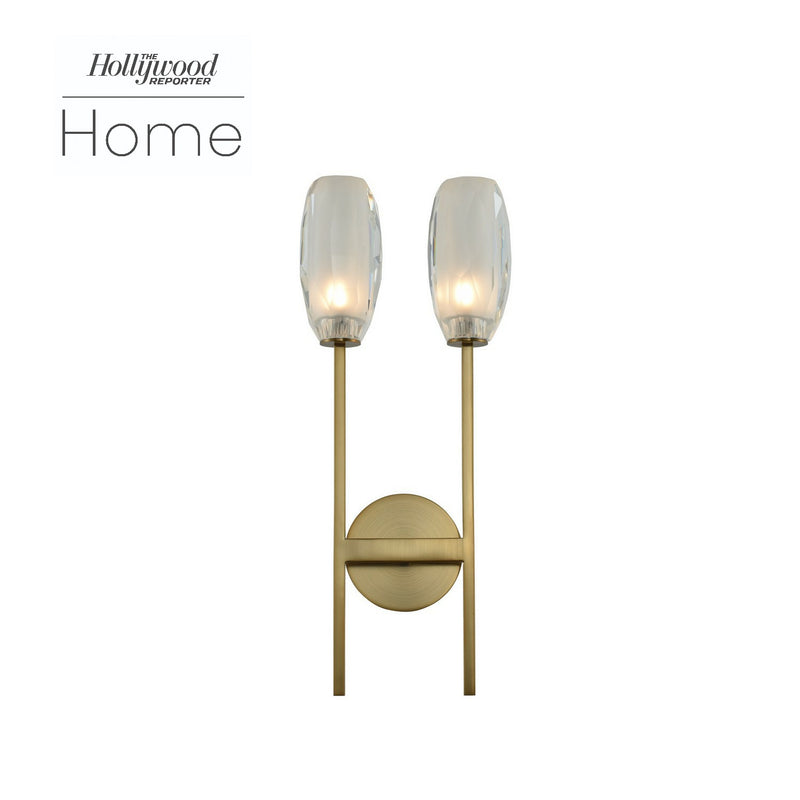 Kalco - 511522WB - LED Wall Sconce - June - Winter Brass