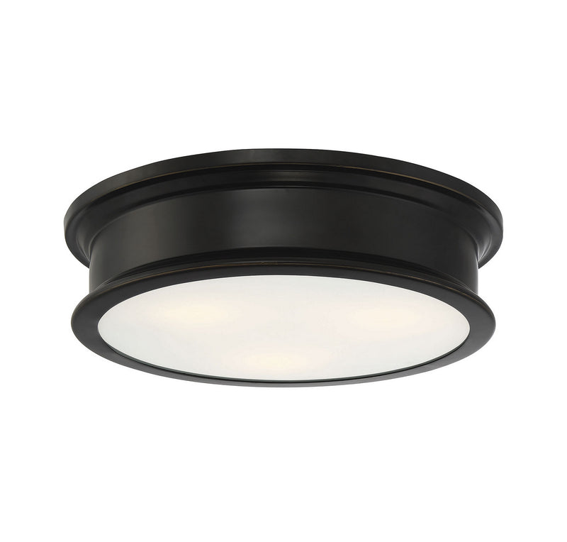 Three Light Flush Mount<br /><span style="color:#4AB0CE;">Entrega: 4-10 dias en USA</span><br /><span style="color:#4AB0CE;font-size:60%;">PREGUNTE POR ENTREGA EN PANAMA</span><br />Collection: Watkins<br />Finish: Classice Bronze