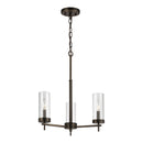Visual Comfort Studio - 3190303-778 - Three Light Chandelier - Zire - Brushed Oil Rubbed Bronze