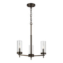 Visual Comfort Studio - 3190303EN-778 - Three Light Chandelier - Zire - Brushed Oil Rubbed Bronze