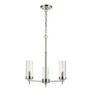Visual Comfort Studio - 3190303EN-962 - Three Light Chandelier - Zire - Brushed Nickel