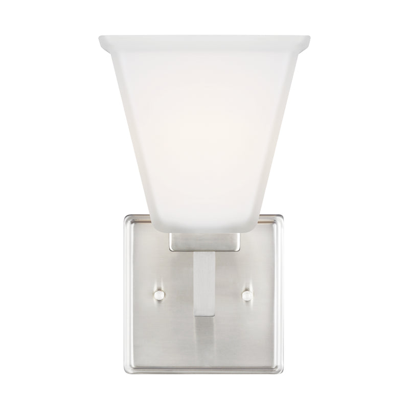 Generation Lighting - 4113701-962 - One Light Wall / Bath Sconce - Ellis Harper - Brushed Nickel